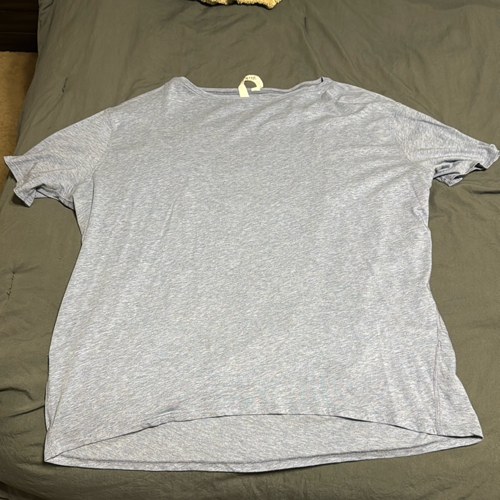 Blue lululemon shirt